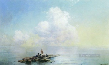 イワン・コンスタンティノヴィチ・アイヴァゾフスキー Painting - 嵐の後の朝 1888 ロマンチックなイワン・アイヴァゾフスキー ロシア